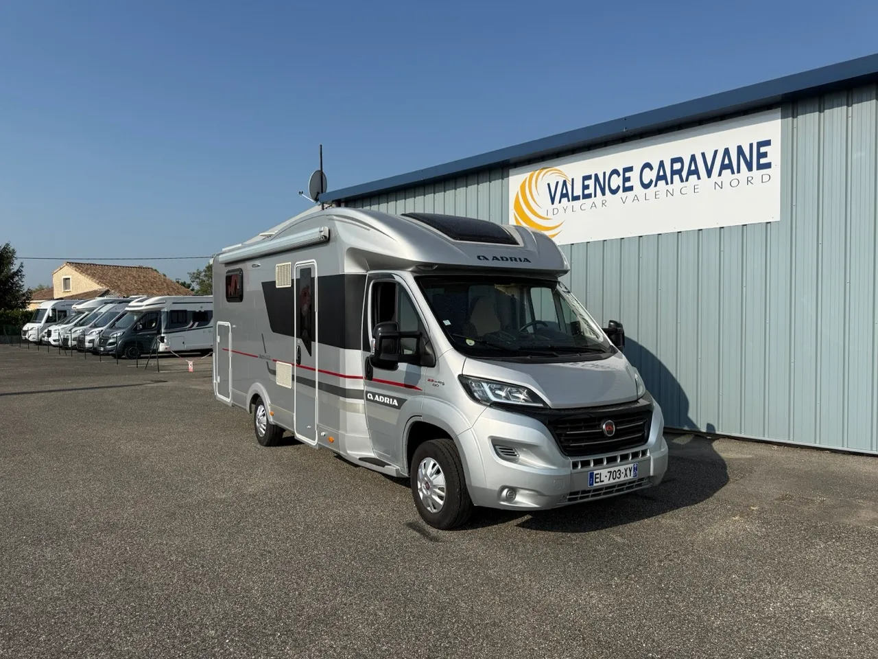Camping-car occasion – Profilé — Camping-car profilé